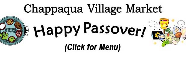 Click for our Passover Menu